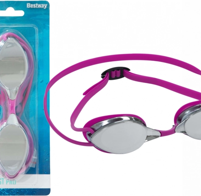 Occhialini da Nuoto a Specchio Arancioni – Rosa