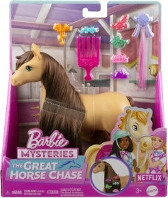 Cavallino Barbie Pepper con criniera marrone da stilizzare