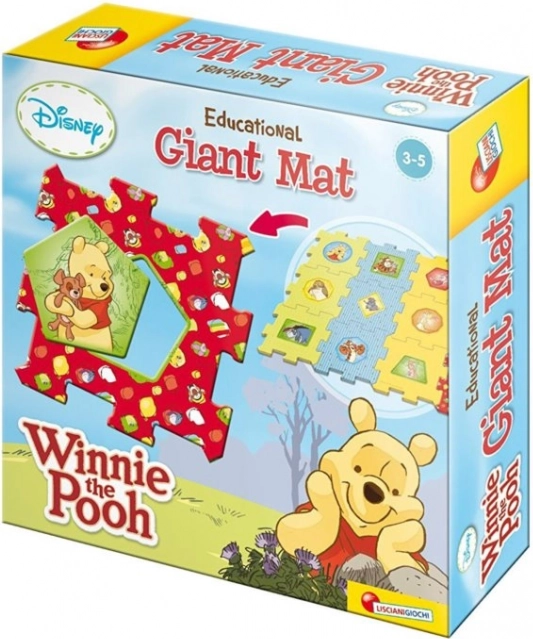 Puzzle Lisciani Winnie the Pooh tappetino gigante 12 pezzi