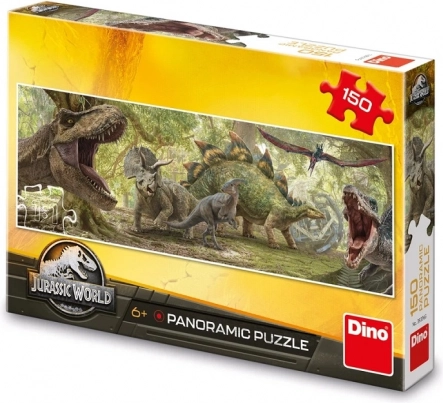Puzzle panoramico Jurassic World Dino 150 pezzi