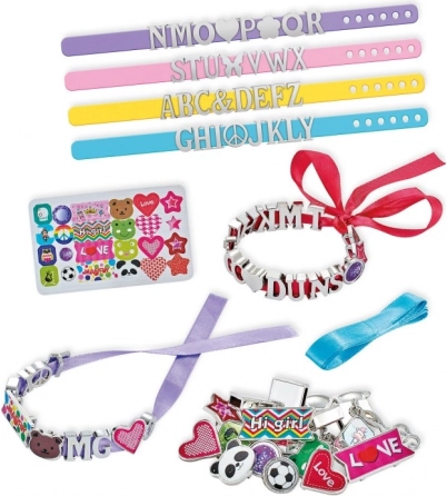 Set creativo per realizzare braccialetti per ragazze