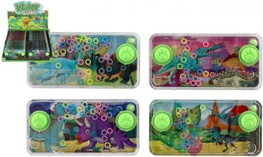Gioco tascabile ad acqua con dinosauri