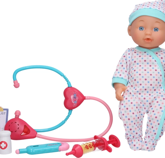 Bambino malato set di gioco 30 cm