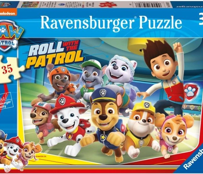 Puzzle Ravensburger PAW Patrol – Squadra fortissima (35 pezzi)