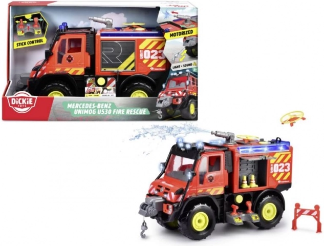 Autopompa Mercedes-Benz Unimog U530 con effetti