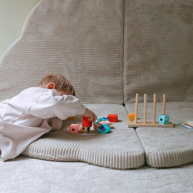 Giochi di costruzione creativi in legno Granchio di Tooky Toy