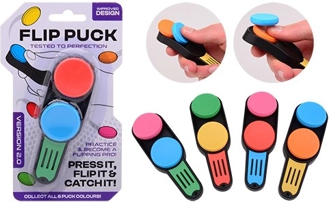 Gioco antistress per i riflessi Flip-Puck