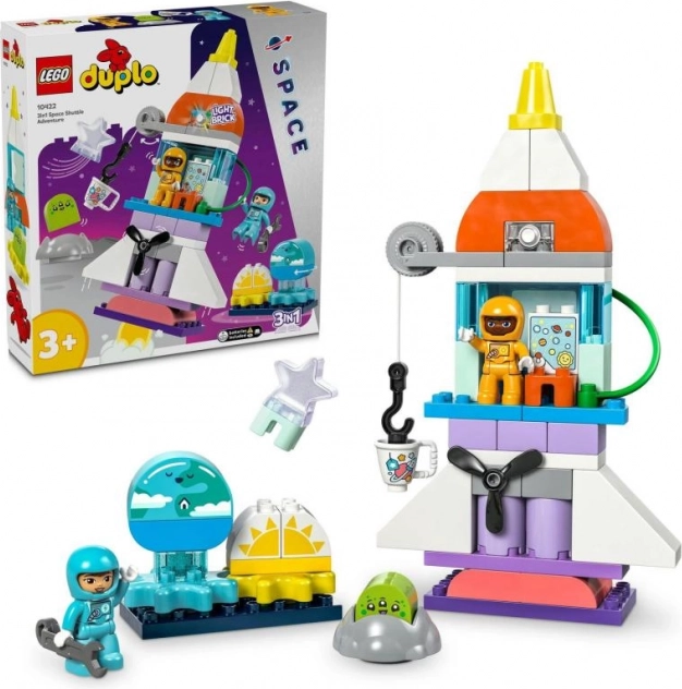 LEGO® DUPLO® 10422 Avventura spaziale con navetta 3 in 1