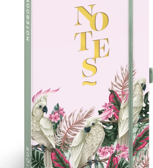 Notique Kakadu taccuino a righe 13 × 21 cm