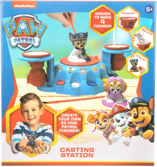 Set creativo PAW PATROL – colata 3D e pittura
