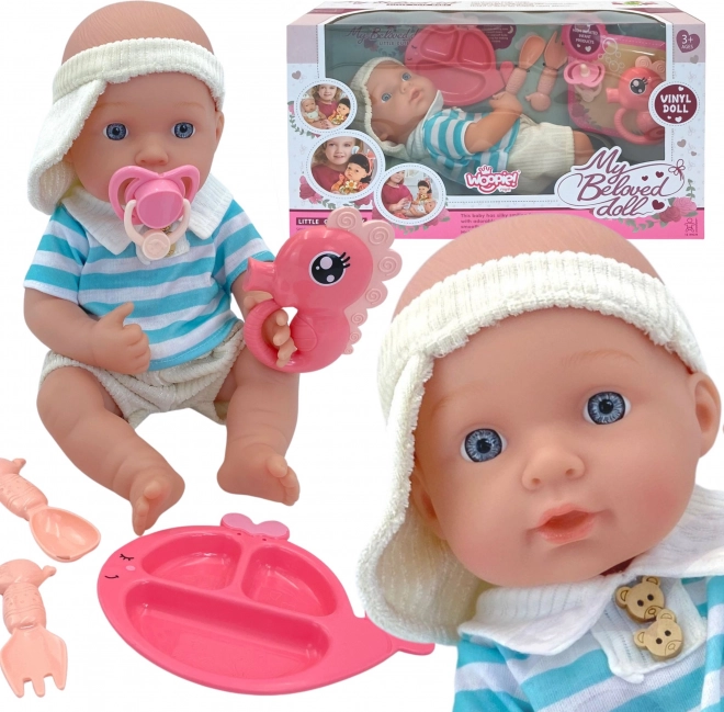 Set bambola babysitter con accessori