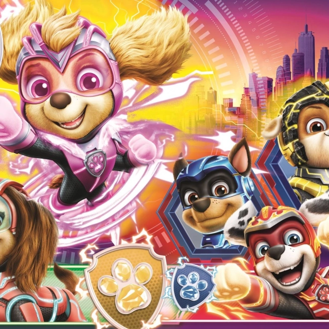 Puzzle Paw Patrol Mighty Pups 100 pezzi per bambini dai 5 anni in su