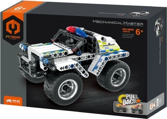 Kit di costruzione iM.Master auto della polizia a retrocarica, 199 pezzi