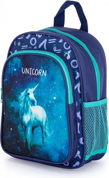 Zainetto prescolare per bambini con motivo unicorno