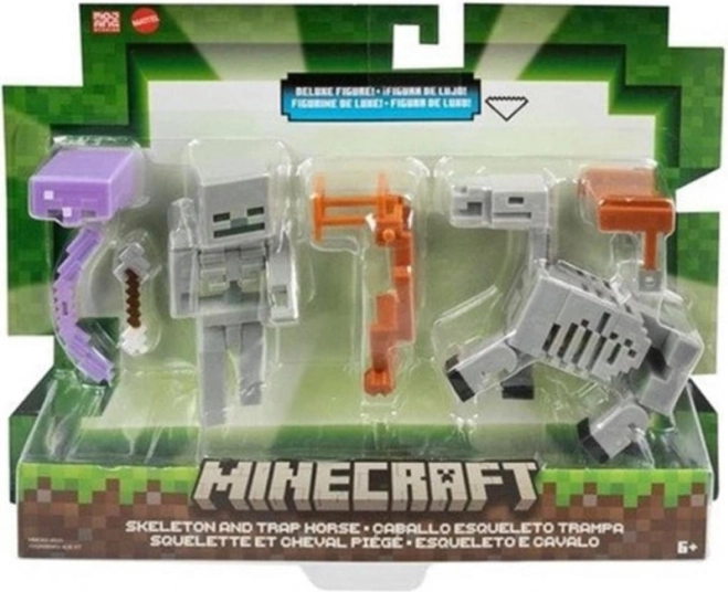 Figura Minecraft Ravager e Raid 2-pak