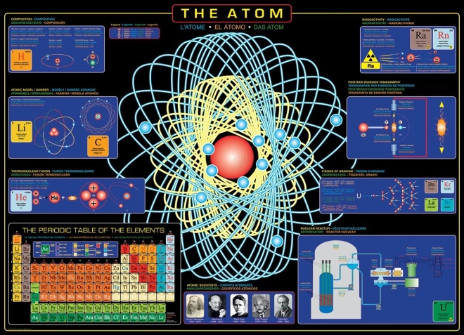EUROGRAPHICS Puzzle Atom 1000 pezzi