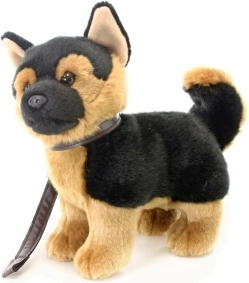 Cagnolino pastore tedesco di peluche 25 cm