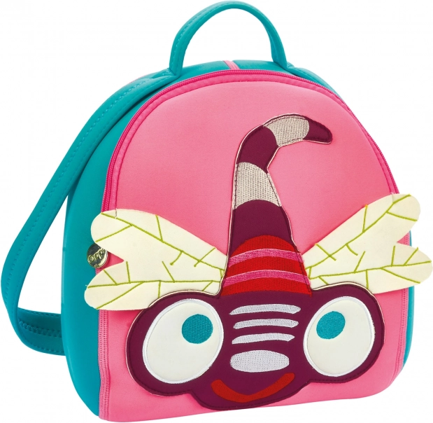 Zainetto per bambini con motivo di libellula 24 cm
