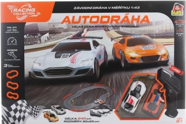 Pista da corsa Racing Collection 240 cm con USB