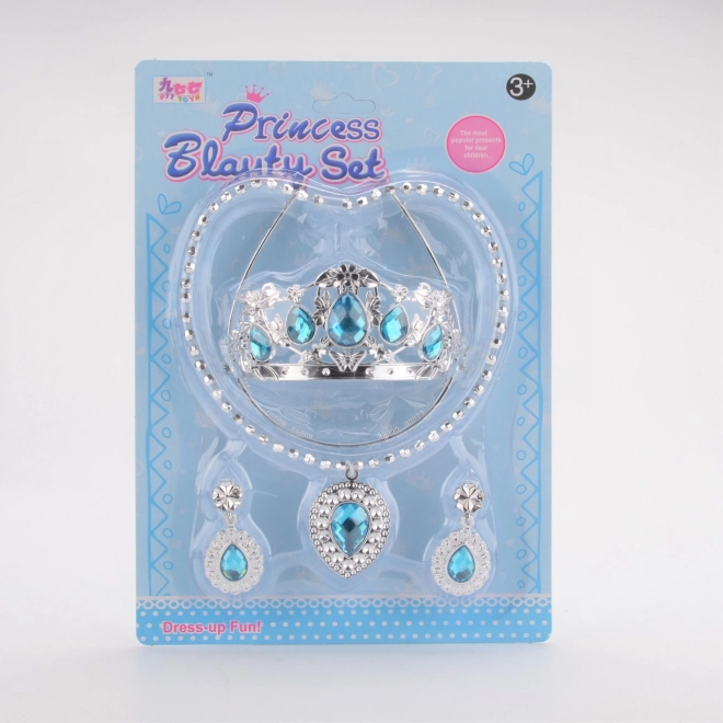 Set di gioielli con corona 12 cm