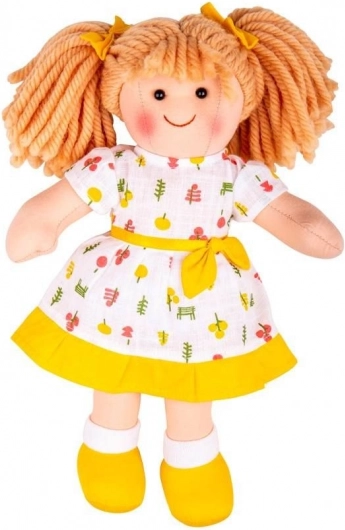 Bambola di stoffa Zoe di Bigjigs Toys 28 cm