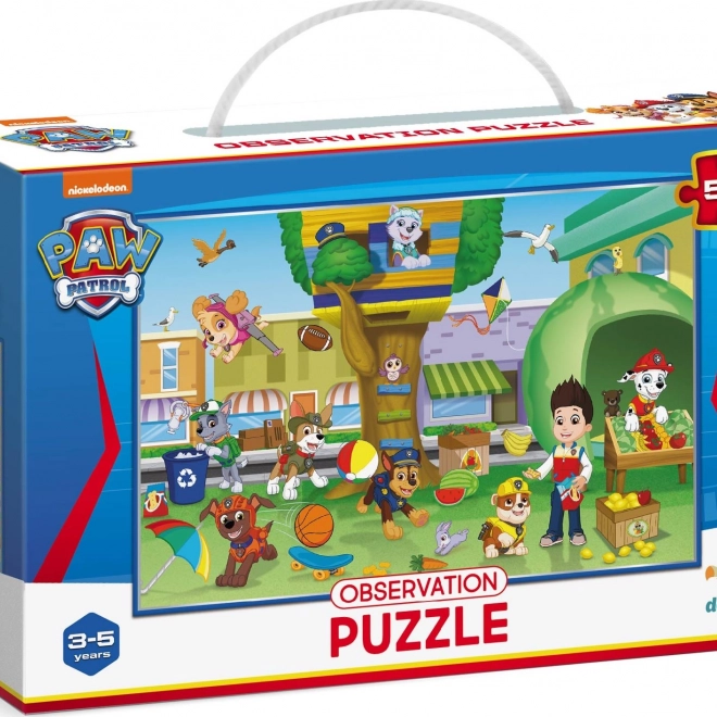 Puzzle con ricerca di immagini PAW PATROL 50 pezzi DODO