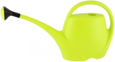 Annaffiatoio verde in plastica da 2,5l