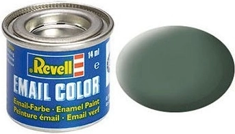 Revell Email Color 67 grigio‑verde opaco vernice sintetica 14 ml