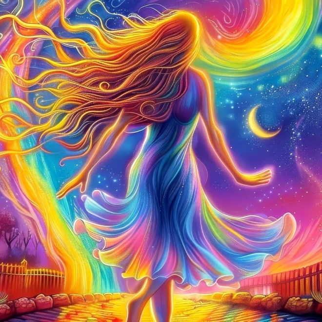 Puzzle Percorso Colorato 1000 pezzi