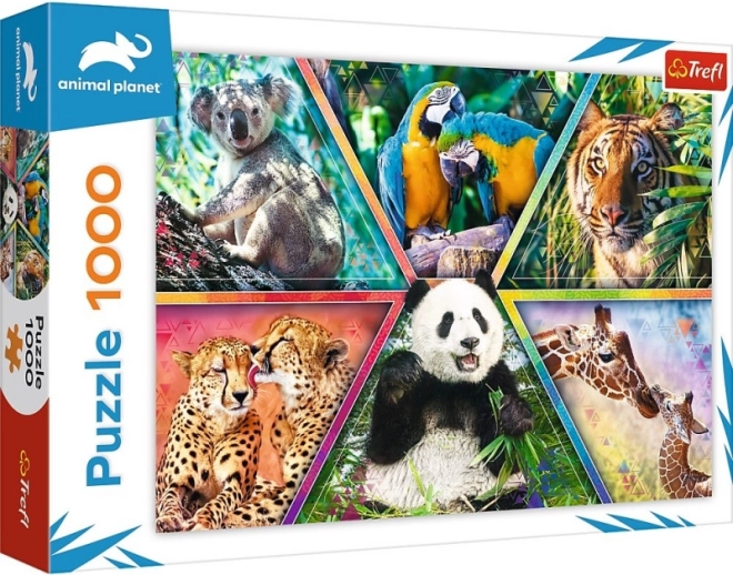 Puzzle Trefl Mondo Animale 1000 pezzi