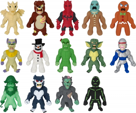 Flexi Monster serie 6 – figure mostruose allungabili