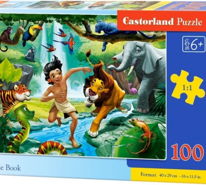 Puzzle 100 pezzi Jungle Book Castorland