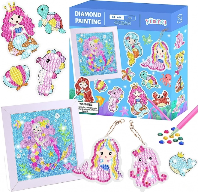 Norimpex pittura diamantata – set mondo sottomarino