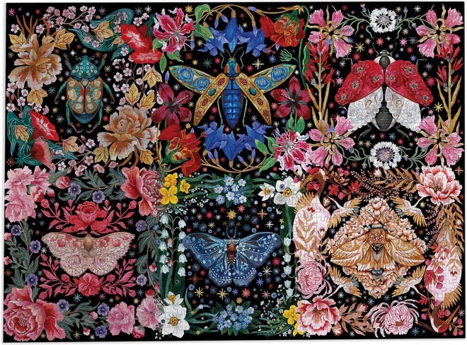 Puzzle Insetti tra i fiori 1000 pezzi