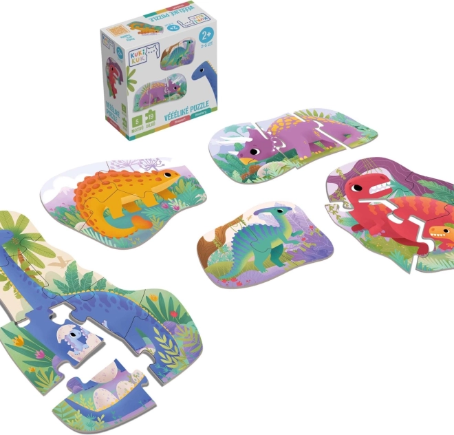 Grande puzzle dinosauri KukiKuk