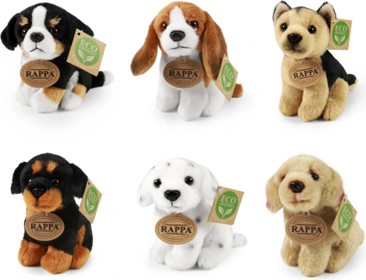 Cane Peluche Seduto 12 cm ECO-FRIENDLY