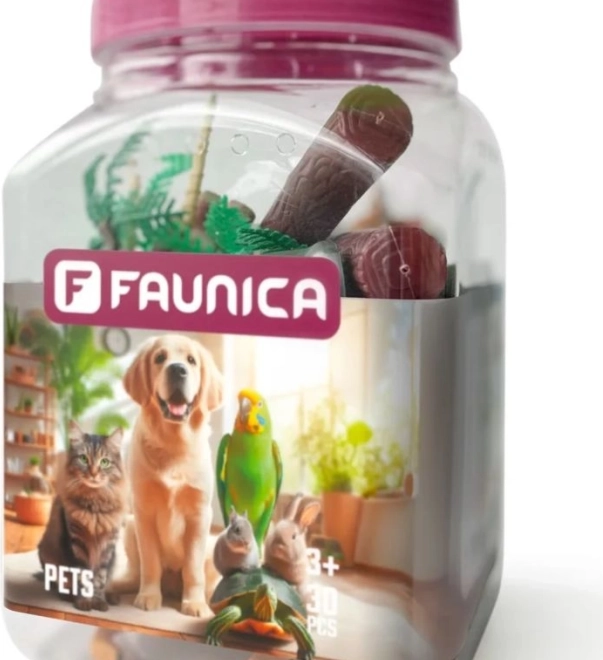 Set di figurine e accessori Animali domestici, 30 pezzi