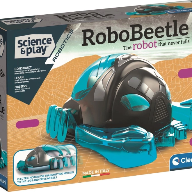 Clementoni Science & Play Robotics RoboBeetle – coleottero robot contro la caduta