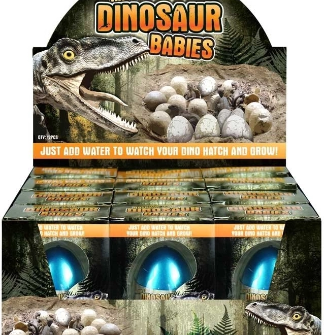 Uovo di dinosauro che cresce – sorpresa in acqua