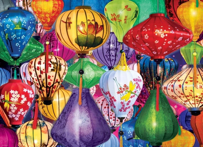 Puzzle Eurographics lanterne asiatiche 1000 pezzi