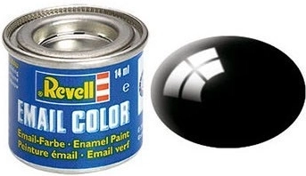 Revell Vernice Smalto Sintetica Nera Lucida