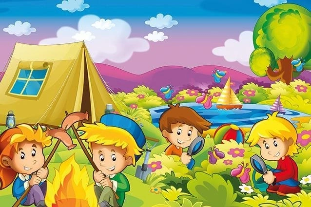 Puzzle in legno Campeggiatori curiosi 25 pezzi ART PUZZLE