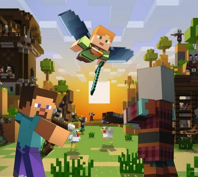 Puzzle Minecraft 150 pezzi