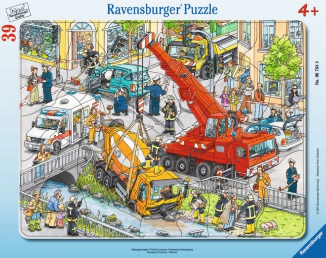 Puzzle per bambini Operazione di salvataggio 39 pezzi
