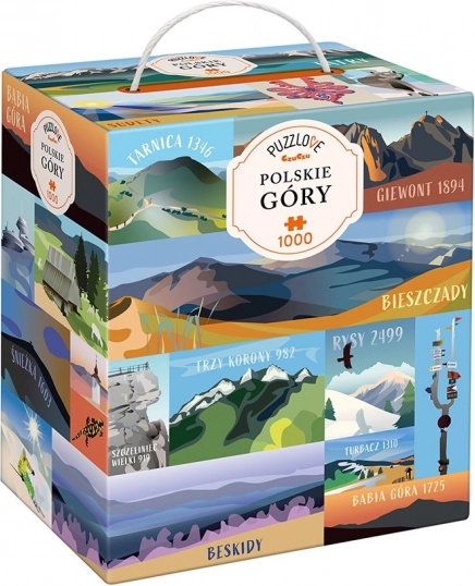 Puzzle Puzzlove Montagne Polacche 1000 pezzi