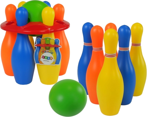 Set da bowling colorato per bambini 6 pz, 26 cm