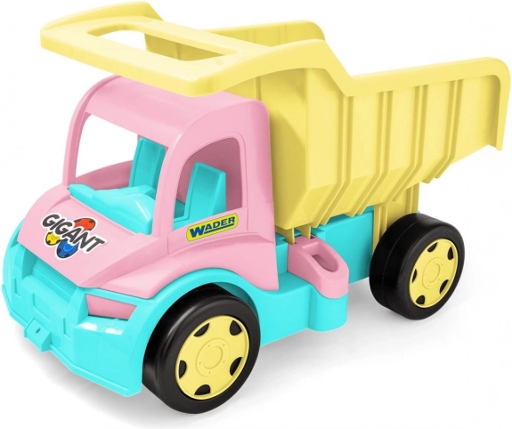 Camion ribaltabile GIGANT rosa-crema 55 cm