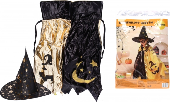Costume di Carnevale Mago per bambini 80 cm