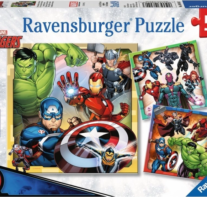 Puzzle Ravensburger Marvel Avengers 3x49 pezzi