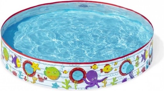 Piscina per bambini pieghevole 152 × 25 cm BESTWAY